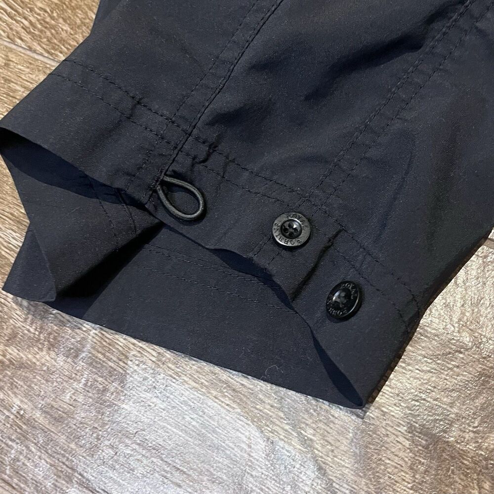 ROYAL ROBBINS Quick Dry Pants Women's Size 12 Black Adjustable Cuff Opening - Picture 2 of 13